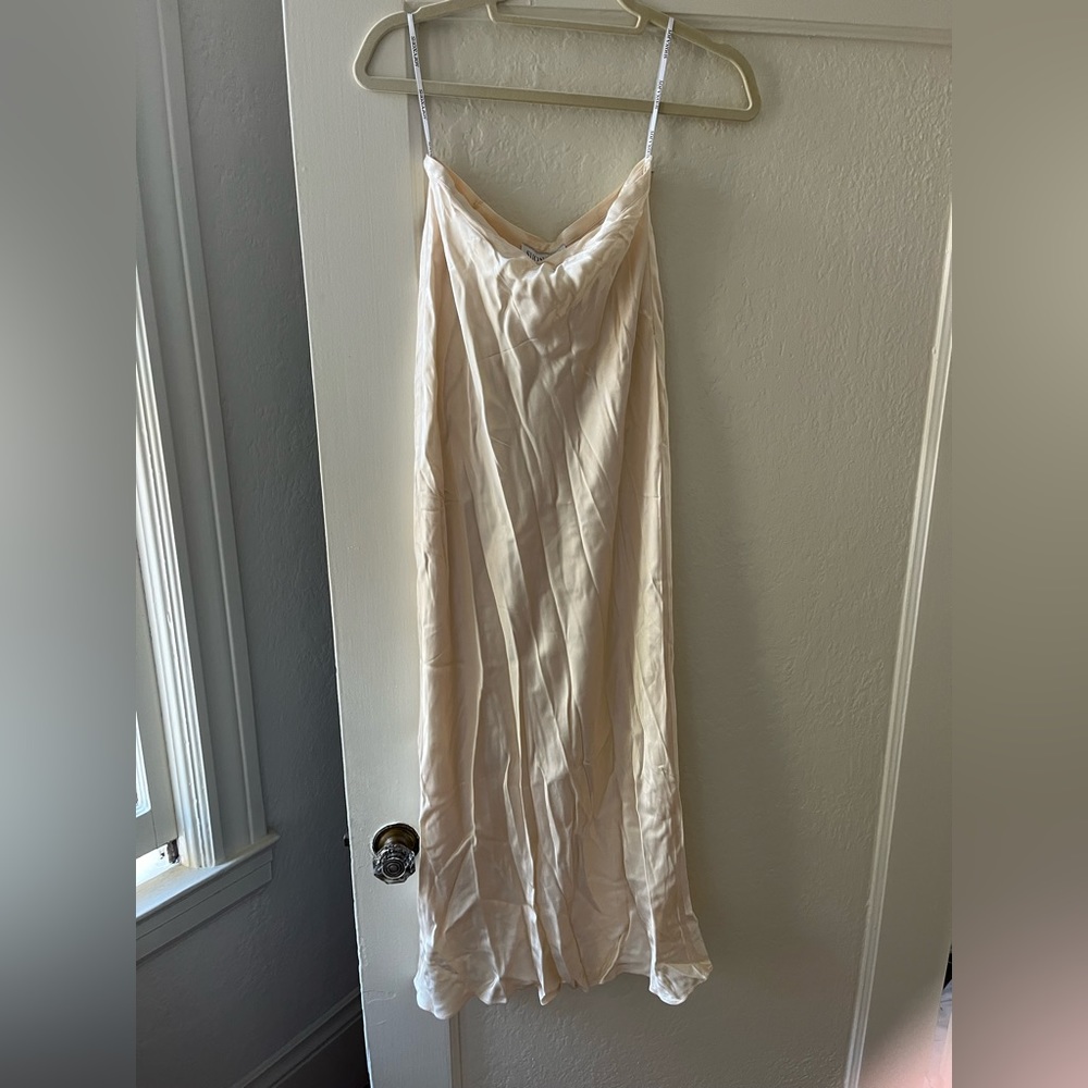 Shona Joy La Lune Bias Maxi Skirt - Cream